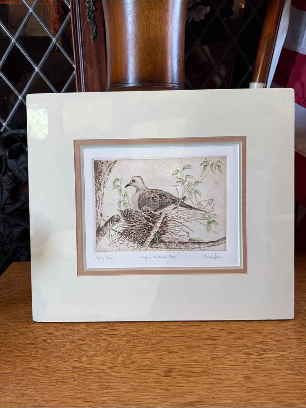 Melanie Fain etching art
